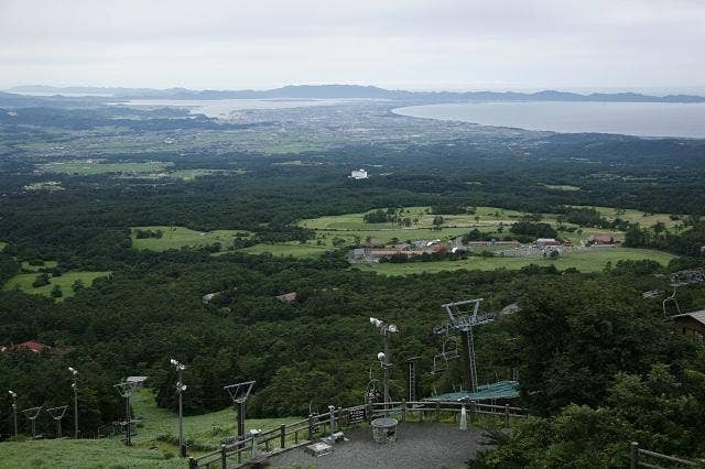 天空リフト展望台からの眺め