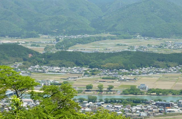 八木城跡ながめ