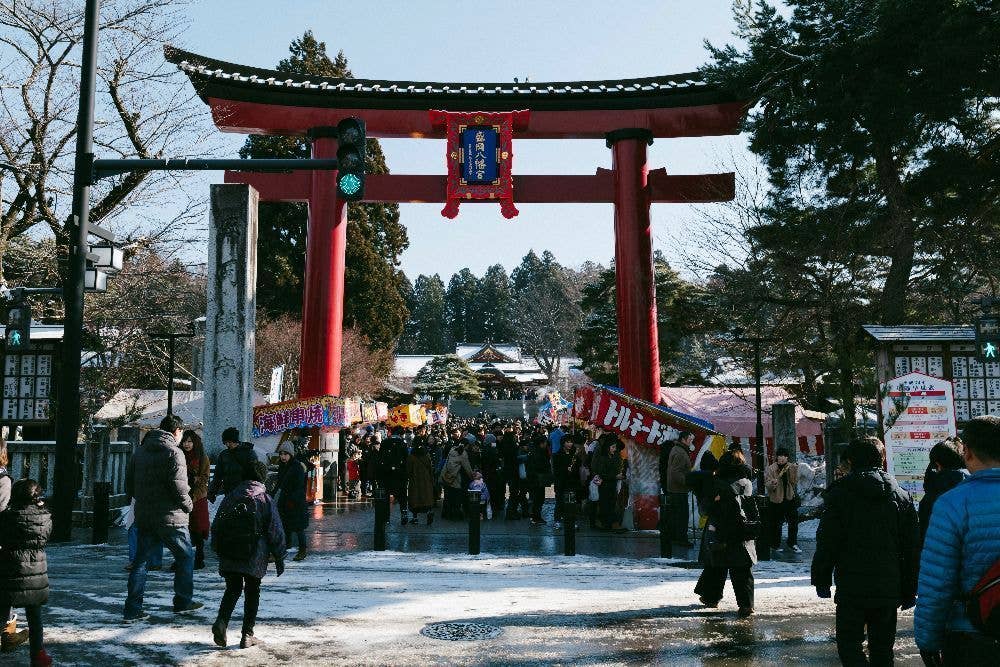 盛岡八幡宮 初詣