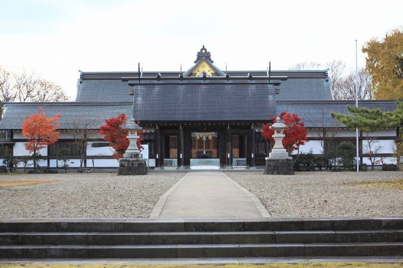 秋田県護國神社 初詣