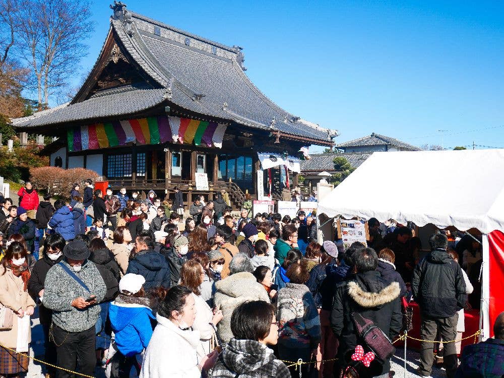 埼玉厄除け開運大師・龍泉寺 初詣