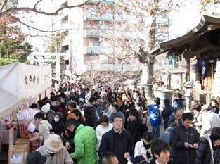松戸神社 初詣