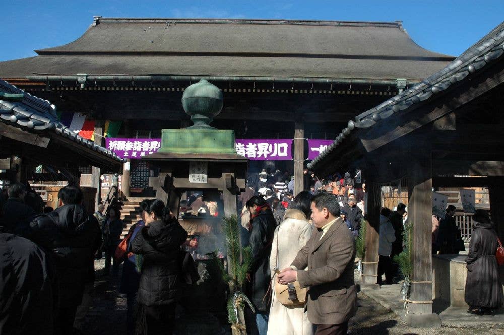 日蓮宗大本山　中山法華経寺 初詣