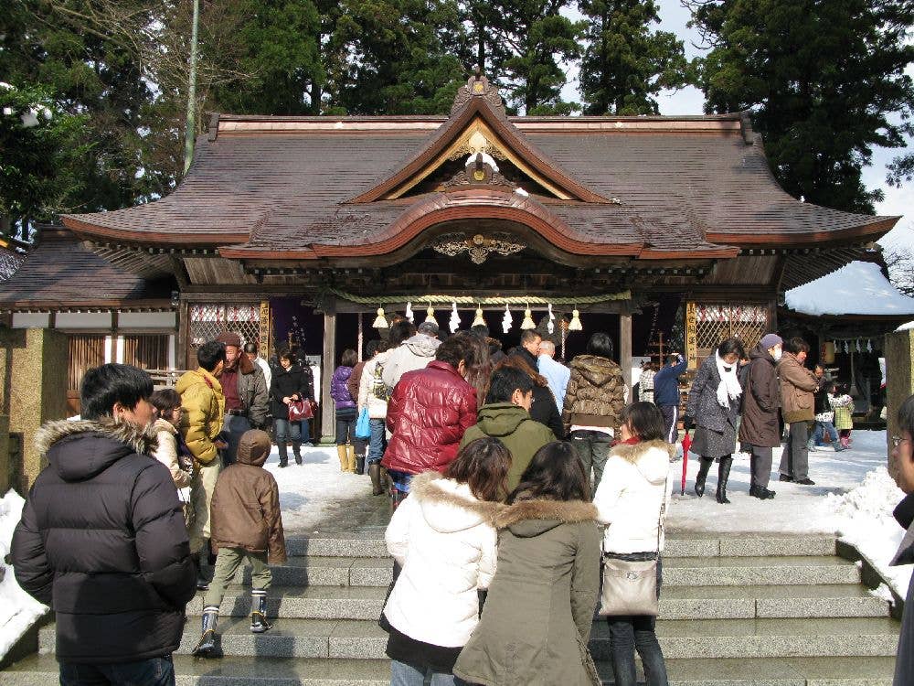 劔神社 初詣