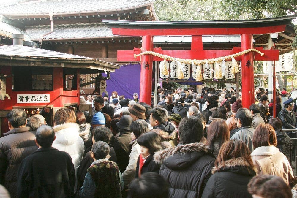 千代保稲荷神社 初詣