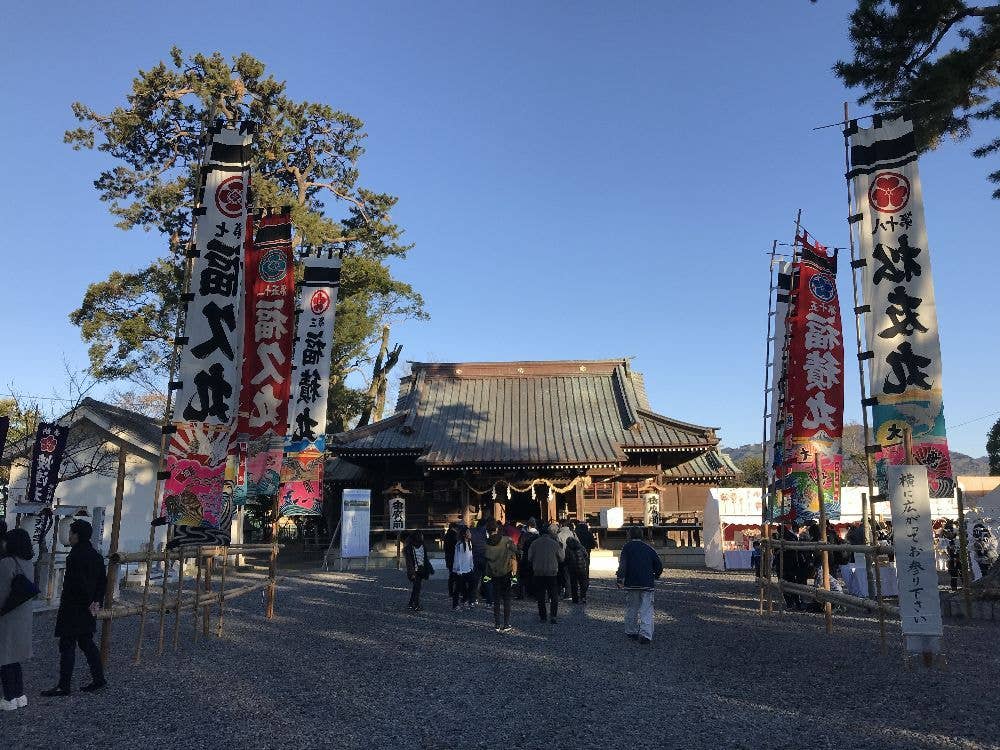 焼津神社 初詣