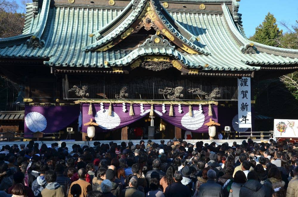 三嶋大社 初詣