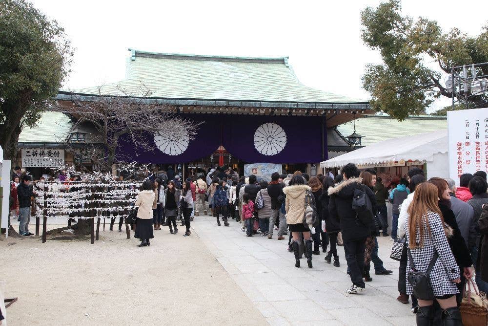 生國魂神社（いくたまさん） 初詣