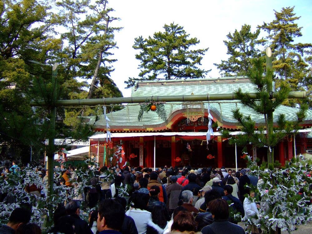長田神社 初詣