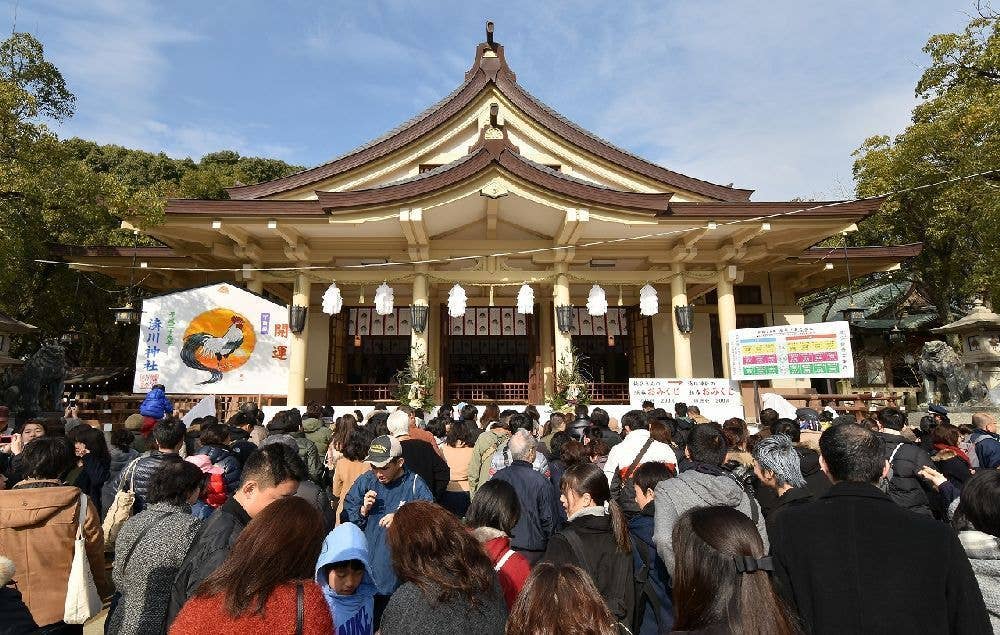 湊川神社（楠公さん） 初詣