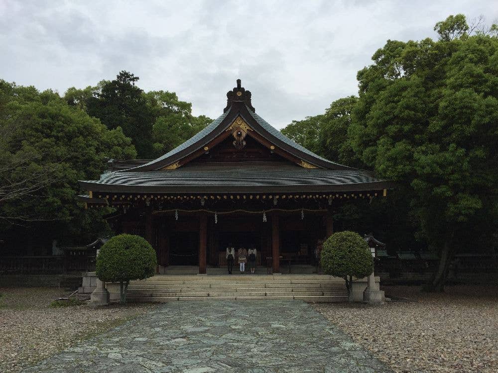 竈山神社 初詣