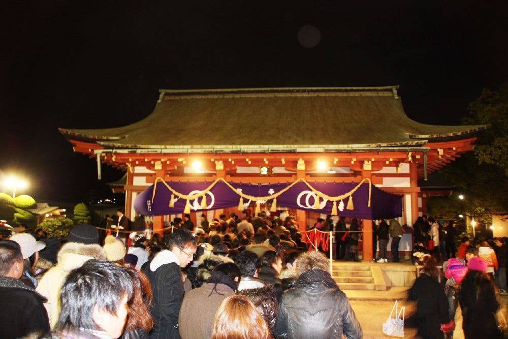 亀山神社 初詣