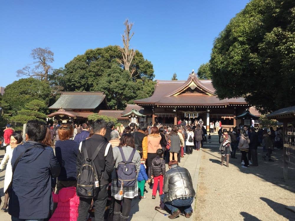 出水神社 初詣