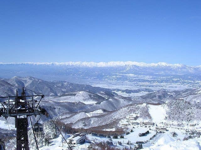 志賀高原中央エリア｢東館山スキー場｣