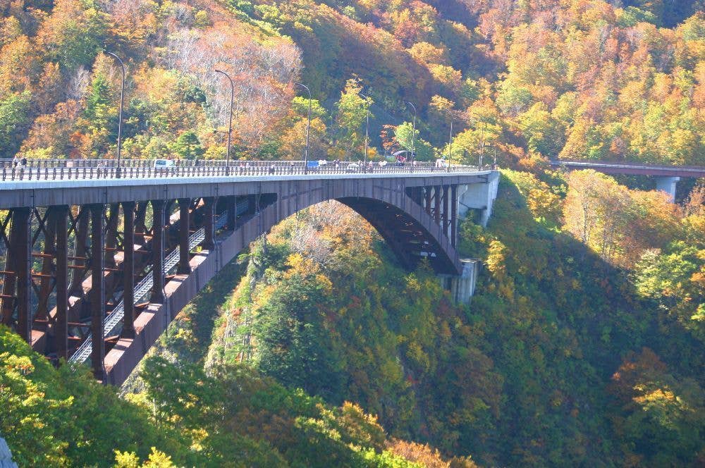 城ヶ倉大橋・HOTELjogakura