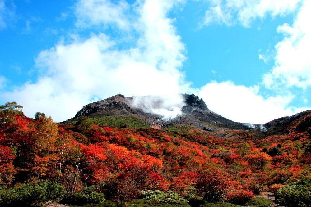 那須岳周辺の紅葉