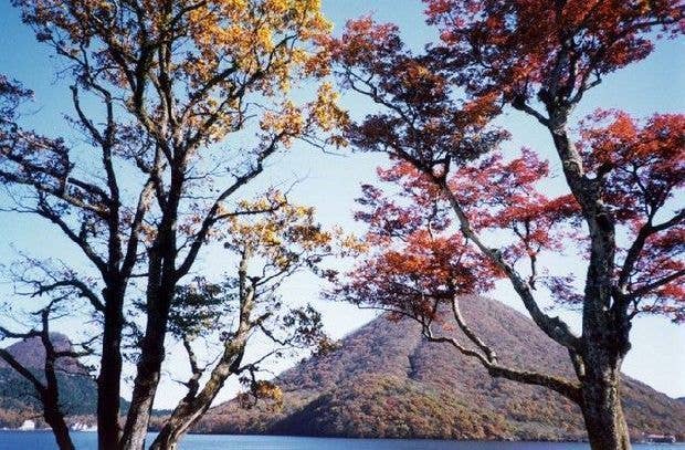 榛名山・榛名湖の紅葉