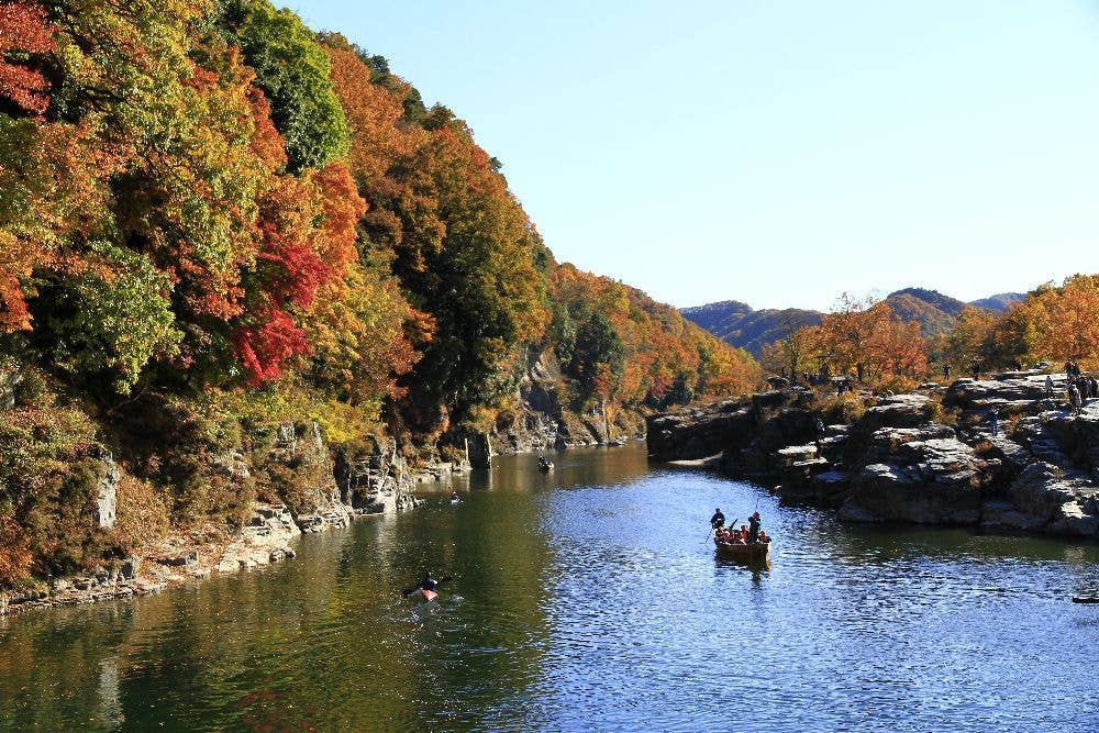 長瀞の紅葉