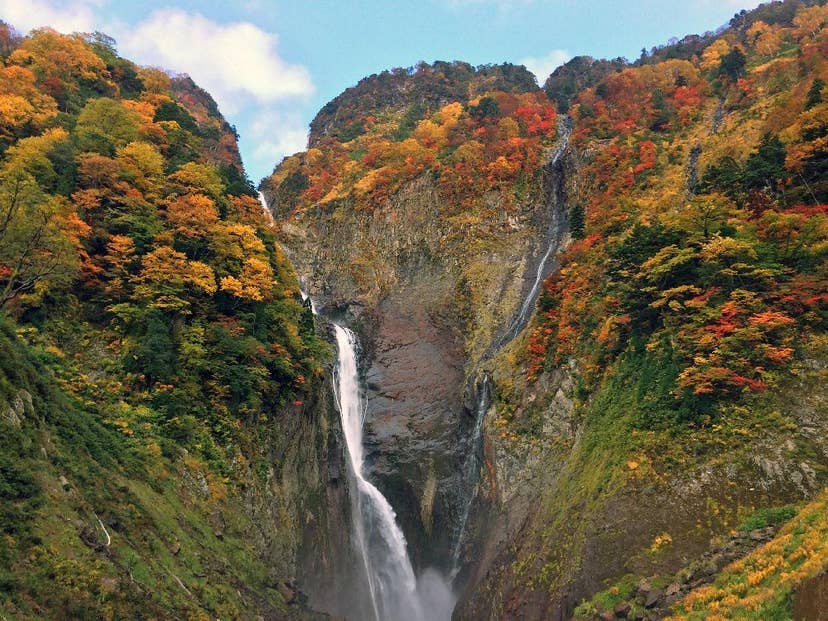 立山（称名滝：標高1,000m付近）の紅葉