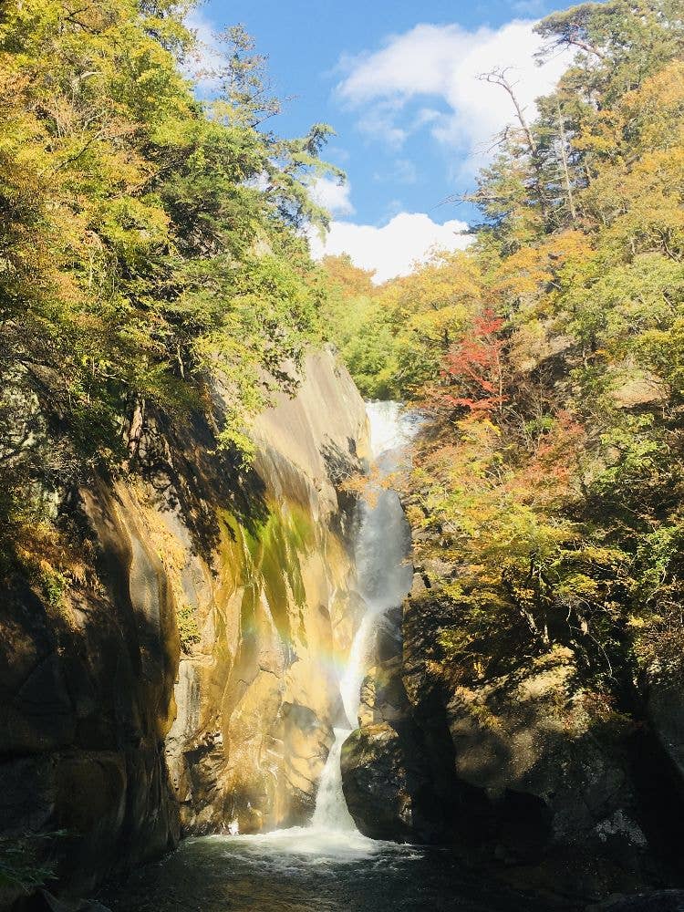 御岳昇仙峡の紅葉