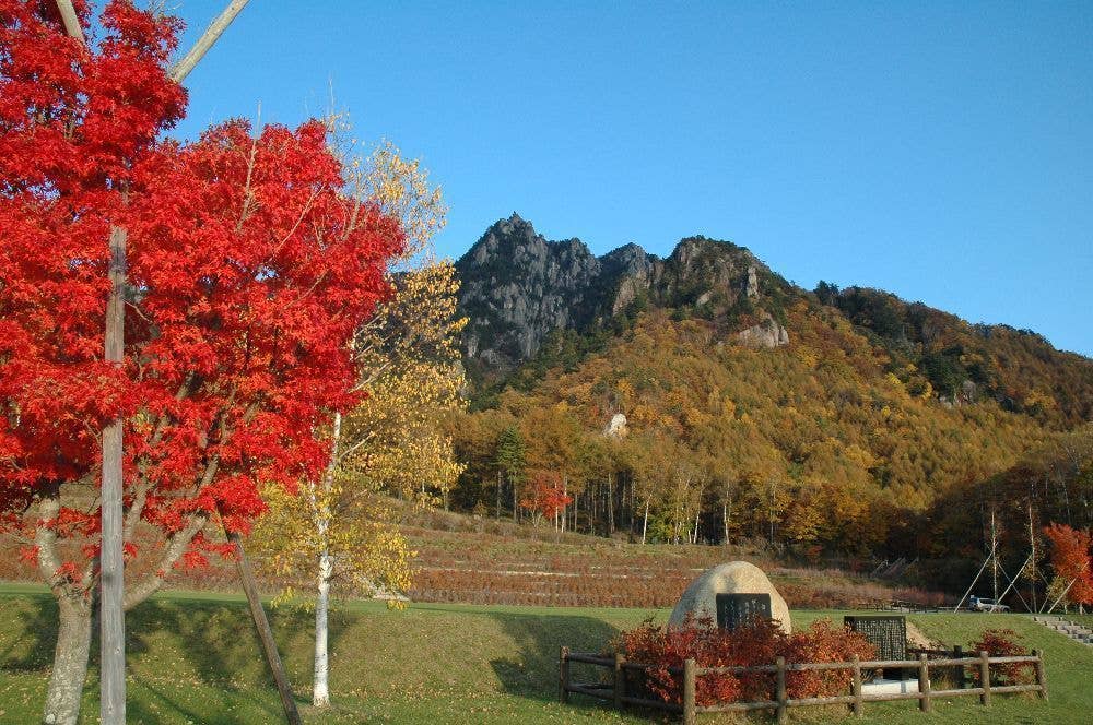 瑞牆山・本谷川渓谷の紅葉