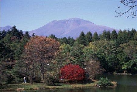 軽井沢(塩沢湖)の紅葉