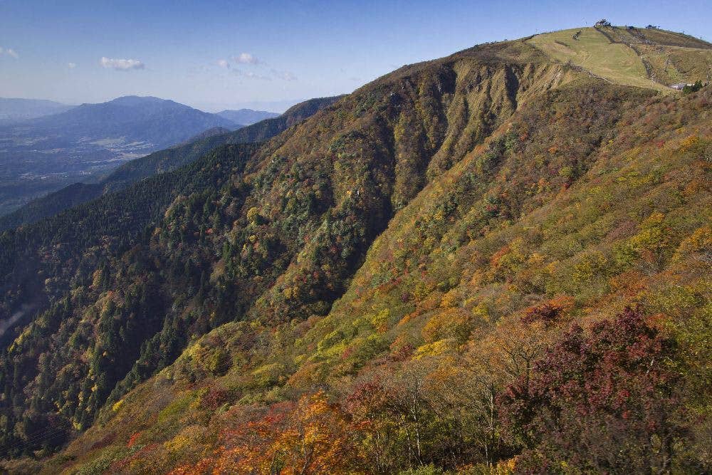 比良山系の紅葉