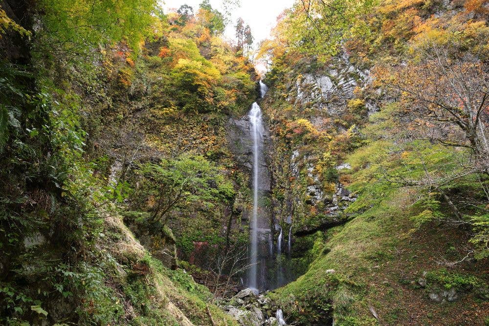 霧ヶ滝渓谷の紅葉