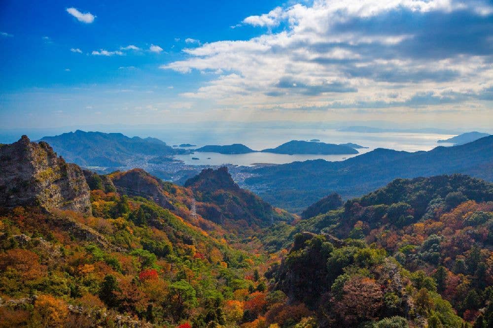 寒霞渓の紅葉