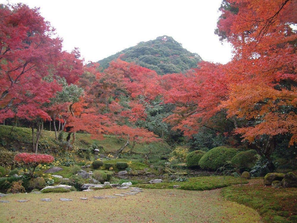 清水寺本坊庭園の紅葉