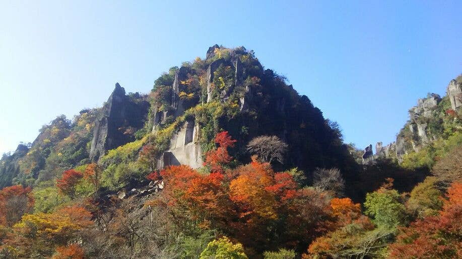 深耶馬溪の紅葉