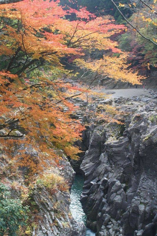 高千穂峡の紅葉