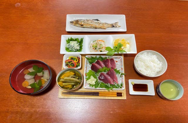 農家民宿かじか（夕食：例）