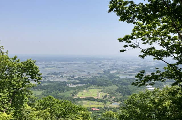 薬莱山山頂からの眺望