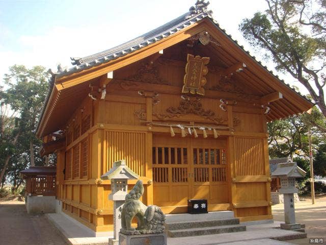 志登神社　本殿