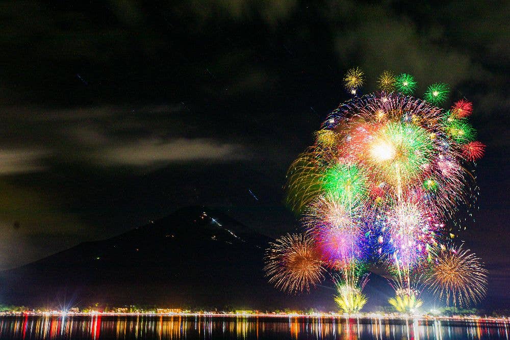 山中湖報湖祭花火大会