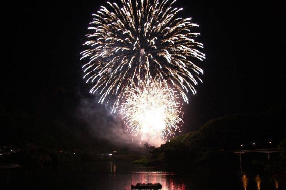 耶馬溪湖畔祭り