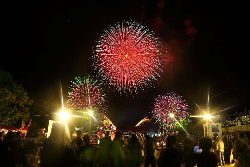 第76回　指宿温泉祭花火大会