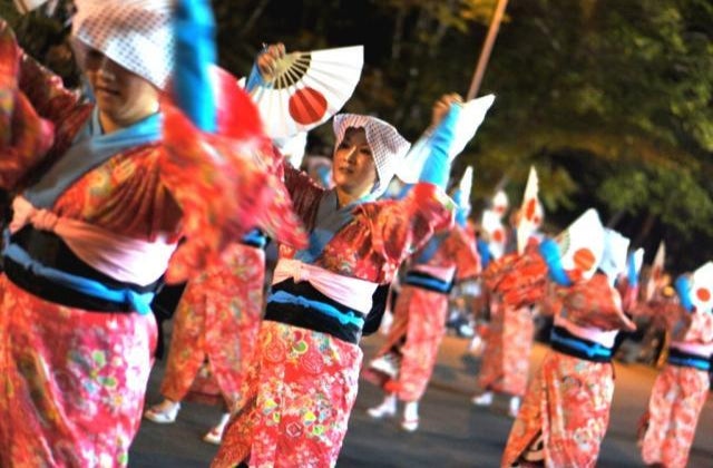 ものうふれあい祭 はねこ踊りフェスティバルin桃生 / 宮城県