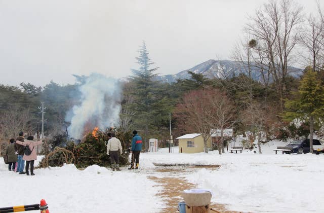 根の上高原どんどやき