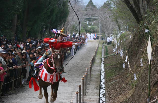 住吉神社の流鏑馬