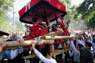 内原王子神社の秋祭