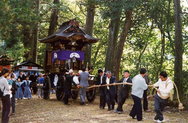 質美八幡宮秋祭り