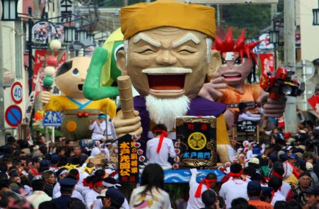 針道のあばれ山車