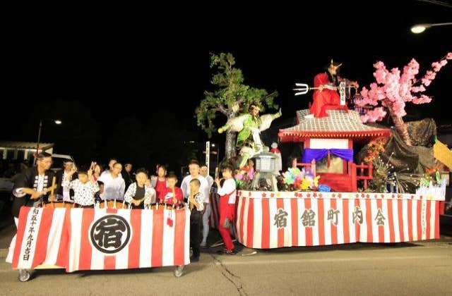 浅舞八幡神社祭典