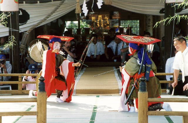 熊野神社稚児舞