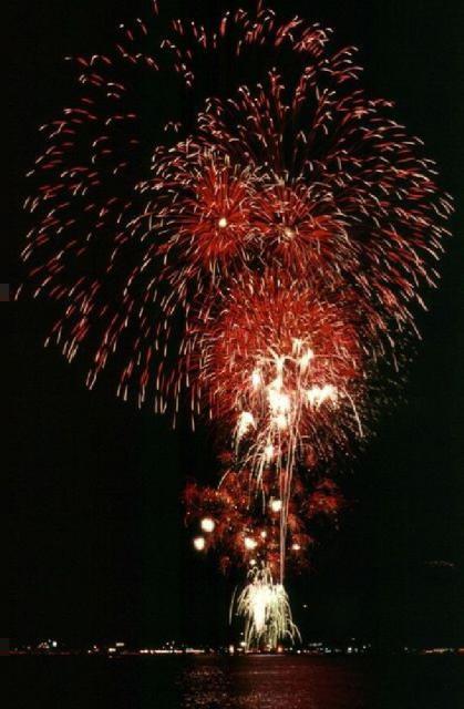 Miyazu Lantern Floating and Fireworks Festival