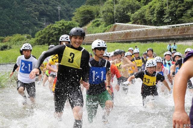 広見川上り駅伝大会1