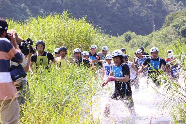 広見川上り駅伝2