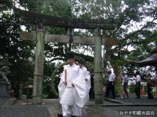 千栗八幡宮夏越祭